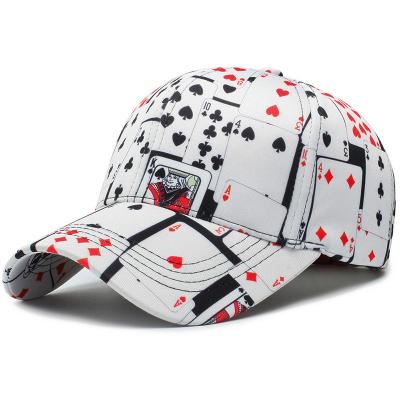 China New 2021 COMMON next fashion stock 6 colors panel printing baseball cap OEM hats baseball accept custom logo for sale