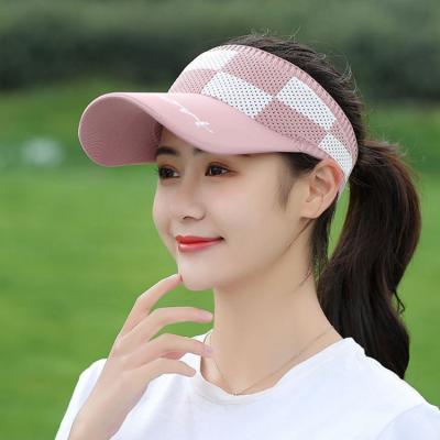 China Summer Nature Sun Visor Sun Visor Beach Hat Panama COMMON Casual Empty Ladies Bare Chest Adjustable Hat for sale