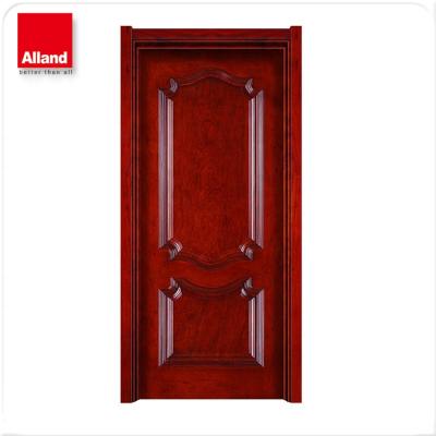 China Swing White Solid Color MDF Interior Bathroom Wood Door For Hotel Building for sale