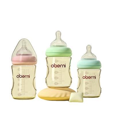 China BPA Free Factory Animal Colic Guangzhou Latest Anti Made Baby PPSU Feeding Bottle For Newborn Baby for sale