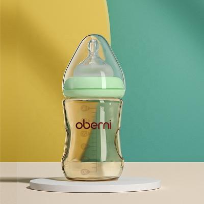 China BPA Free High Quality Conductive Level Silicone Baby Food Product Feeding Bottle 150ml 180ml for sale