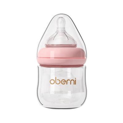 China Bpa Free Glass Baby Bottles Bpa Free China Hot Selling High Quality Healthy Glass Feeding Bottle for sale