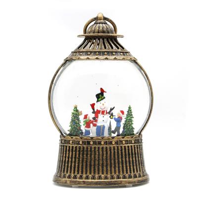 China Factory Direct Wholesale Souvenirs Worldwide Hanging Water Lantern For Bedroom Christmas Decorations Led Light for sale