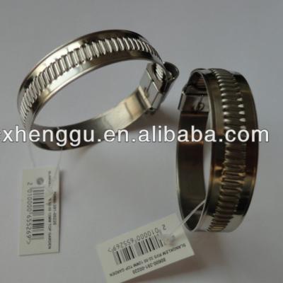 China High Quality Stainless Steel Germany Type Pipe Flange Pipe Clamp With Label for sale