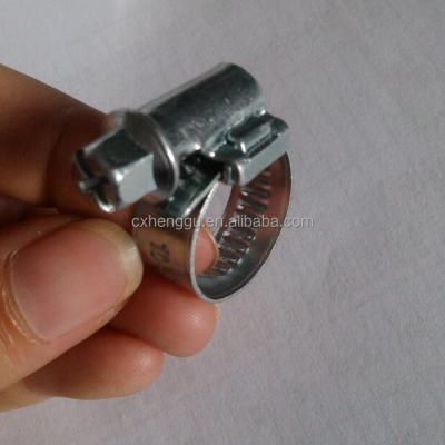 China Stainless Steel 9mm Germany Galvanized Partial Head Hose Clamps Auto Parts for sale