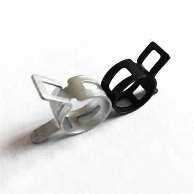 China high quality strong pipe clamp metal spring hose clamp/pipe hose clamp/pipe clip for sale