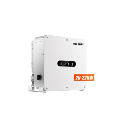 China Bluesun 380vac 10kw 20kw 30kw Energy Storage  grid tie inverter on grid solar system for home 380*400*247mm for sale