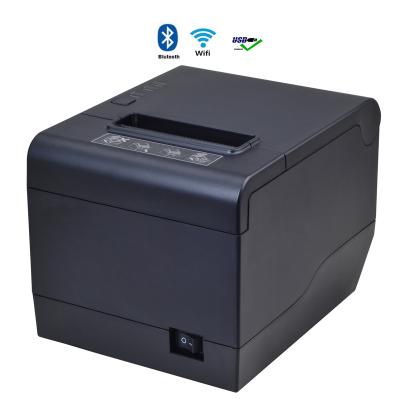 China Cheapest Desktop 80mm POS Receipt Black And White Thermal Printer For Supermarket Restaurant for sale