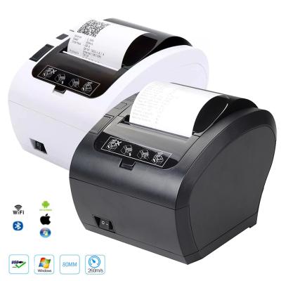 China KEFAR 80mm Black And White Thermal Receipt Printer 3inch With Auto Cutter 80mm Bill Ticket Printing KR-306 for sale