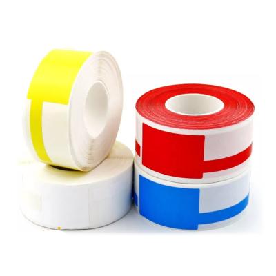 China Label Paper B21 Cable Paper Anti-oil Pure Color Waterproof Thermal Waterproof Label Tear-Resistant Tag Roll Scratch-Resistant for sale