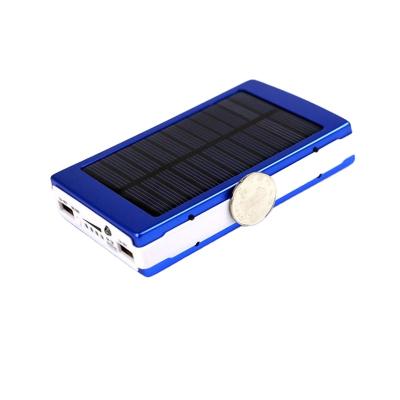 China Large Capacity with Dual USB Products 10000mAh Solar Panel Charger Bestselling Solar Power Bank for Mobile Phones Power Supply for sale