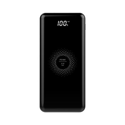 China Wireless Charging 15W Fast Charging Support High Capacity 10000mAh With Dual USB Power Bank for sale