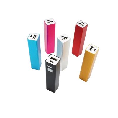 China Fast Charge Support Best Gift 2500mAh Metal Lipstick Shape Power Bank OEM Customized Logo Consumers Electronic Product For Cell Phones for sale