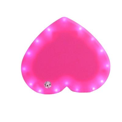 China Eternal Love Power Bank Mini Size Romantic 5200mAh Heart Shaped Design Mutiple Led Power Bank and Flashlight for Wedding Birthday Best Gift with Gift Packages for sale