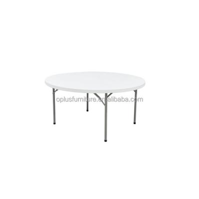 China Hot Selling Round Lid Table Cheap White Round Banquet Table For Garden Hotel Restaurant Banquet Event Club Office Cafe Office Use for sale