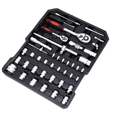 China Dr. Professional Socket Wrench Set Chrome Industrial Vanadium Tools Maintenance Automobile Use 187PCS Hand Tool Set for sale