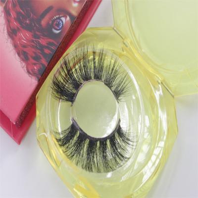 China 25mm 30mm 3d Mink Eyelash Hand Made Long 100% Natural Fluffy Luxury Long Eyelashes LPDO73 for sale