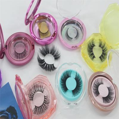 China Long Siberian 25MM Natural Hand Made Natural Factory Outlet Mink Eyelashes Long 100% Real LPD074 for sale