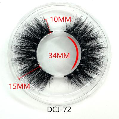 China Factory Wholesale False Eyelashes En Mink Eyelashes 15mm -20mm Thick Lashes Make Makeup Vegan Mink Eyelash Lashes for sale