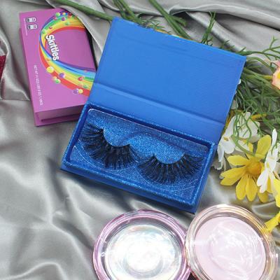 China Double 3D Layered False Mink Eyelashes Lashes Wholesale Vendor 3D 25Mm Hand Made Eyelash Dispensers D19 for sale