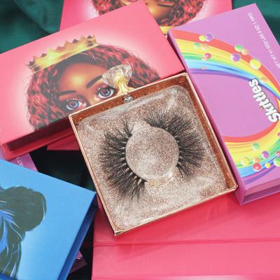 China False Thick Mink Eyelashes Wholesale Very Comfortable and Free Soft Private Label Makeup Cheap Eyelash T922 for sale