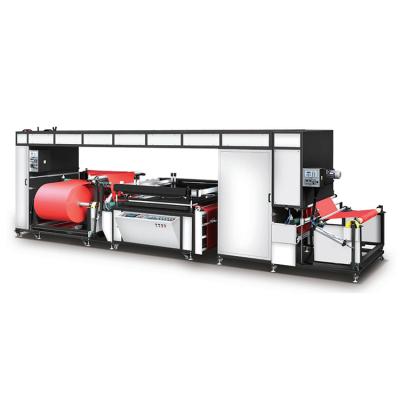 China Supermarket Roll To Roll Shopping Bag Non Woven Single Color Screen Printing Machine for sale