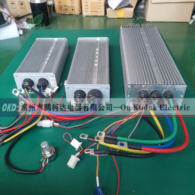 China 4KW 5KW 5.5KW 144V 160V 80A Brushless DC Controller, BLDC PMSM Motor Permanent Magnet Synchronous Controller OKD for sale