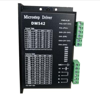 China CNC Stepper Motor Driver DM542 For Step Nema23 DM542 Stepper Motor for sale