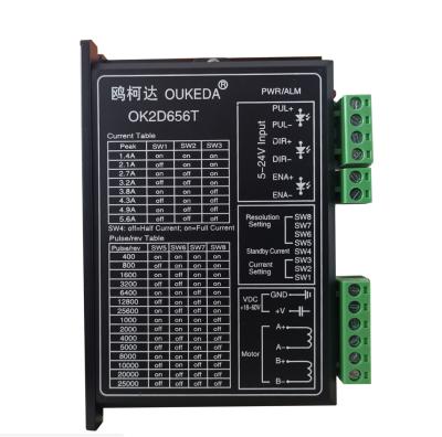 China 32 Bit Digital DSP Stepper Motor Driver For Nema23 OK2D656T Step Stepper Motor for sale