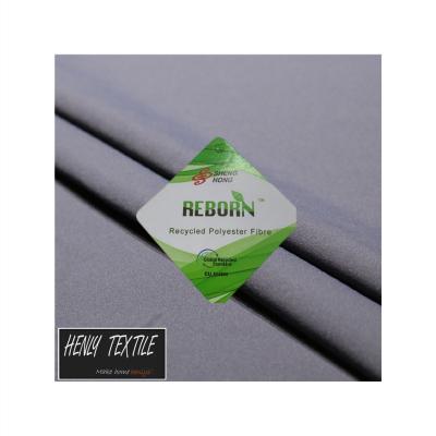 China Stretch BIODEGRADABLE REUSE 88%RECYCLE FABRIC 12%SPANDEX NYLON 230GSM KNITTED COUPLING FABRIC FOR LEGGINGS YOGA for sale