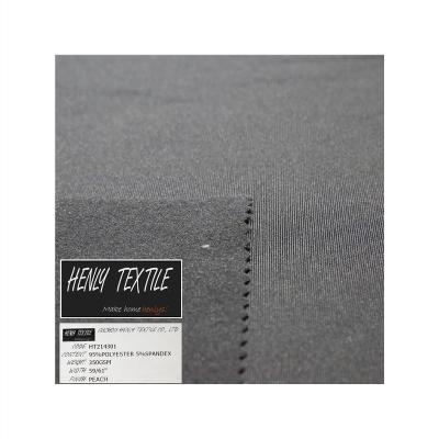 China Brushed Sueded BRAND PURCHASING HT214301 95%POLYESTER 5%SPANDEX KNITTED BRUSHED FABRIC FOR CASUAL WEAR for sale