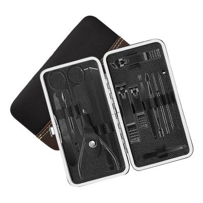 China 15PCS Multi Functional Pedicure Nail Cutter 15 in 1 Stainless Steel Christmas Gift High Quality Nail Clipper Kit Pedicure Manicure Set Factory Yangjiang for sale