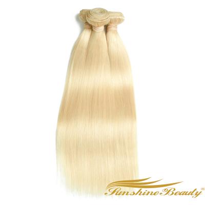 China Body Wave #613 #60 Cuticle Aligned Blonde Russian Human Raw Virgin Hair Hair Extension From Hair Netting for sale