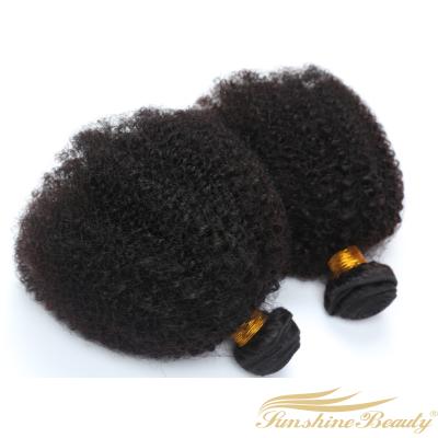 China Afro 4a 4b 4c Premium Quality Kinky Curly Hair Loose Wave Weft Double Weft No Shedding No Tangle Mongolian Virgin Hair 8A.9A .10A for sale