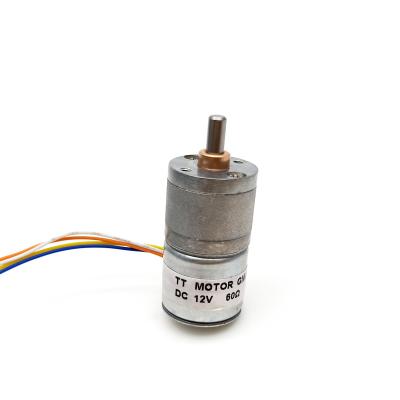 China IP Camera 20mm Tooth 12V Gearbox 0.25Nm Torque Stepping Motor for sale