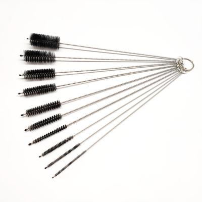 China High Quality Black Factory Hajia Cleaning Brush Straw Reading Brush Shortly 10 Sets for sale