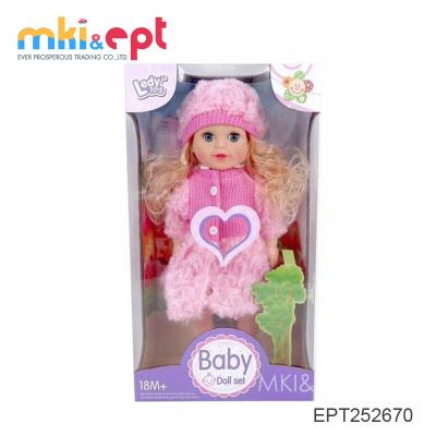 China PVC Fashion Eco-friendly Material Baby - Doll For Kids Girl Doll Toys Pretty For Sale for sale