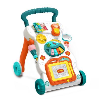 China Baby Walker EPT Toys First Aid Push Baby Walker Stroller Children Musical Toy Babies Walker Toys Baby Toddler Study Car for sale