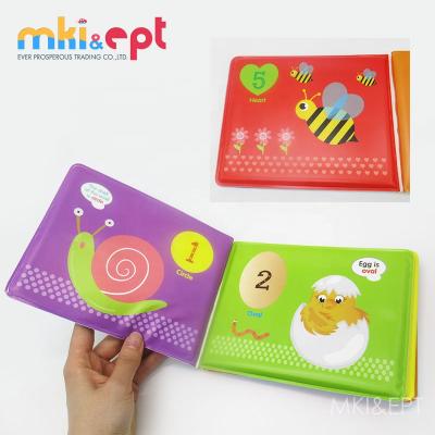 China Early Educational Baby Bath Waterproof Book For Sale 2 X 21 X 22 Cm for sale