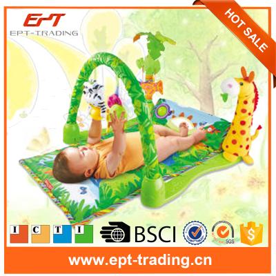 China Toy China Wholesale Educational Baby Play Gym Super Soft Material Mat With CE for sale