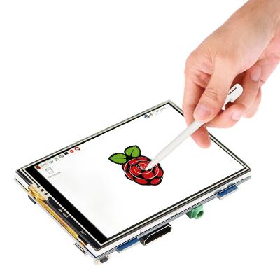 China 3.5 Inch 480x320 TFT LCD Touch Panel Touch Screen Display + ABS Case Compatible For Raspberry Pi 3 B+ Plus / 2 3.5 inch for sale