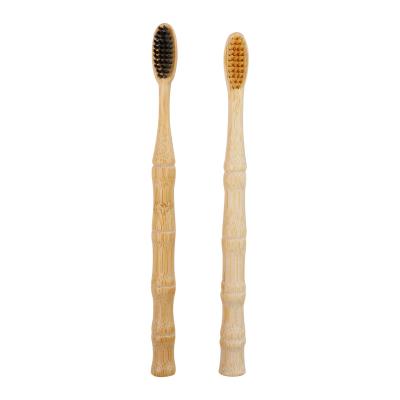 China Manual Medium Bamboo Toothbrush for sale