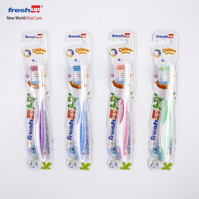 China Colorful worm children's toothbrush 114 popular handsome toothbrush manual smile for sale