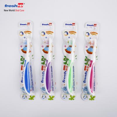 China Colorful worm children's toothbrush 121 popular handsome toothbrush manual smile for sale