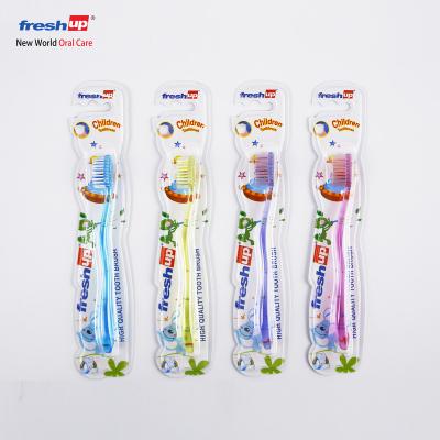 China Colorful worm children's toothbrush 126 popular handsome toothbrush manual smile for sale