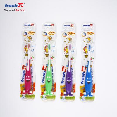 China Colorful worm children's toothbrush 184 popular handsome toothbrush manual smile for sale