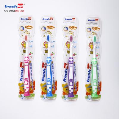 China Beautiful Toothbrush Manual Popular Smile Worm Children's Colorful Toothbrush 211 for sale