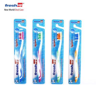 China Manual High Quality ISO CE Approved Cheap Travel Massage Gum Adult Toothbrush 224 for sale