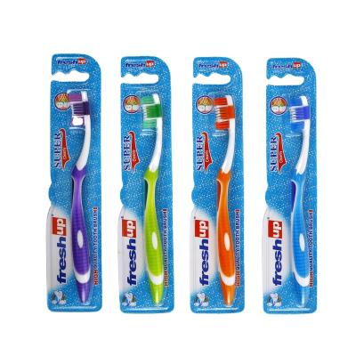 China Manual High Quality ISO CE Approved Cheap Travel Massage Gum Adult Toothbrush 241 for sale