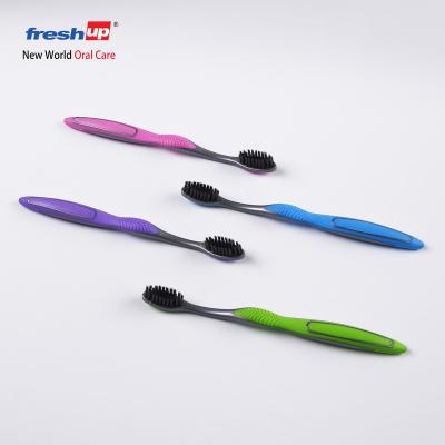 China Manual High Quality ISO CE Approved Cheap Travel Massage Gum Adult Toothbrush 256 for sale